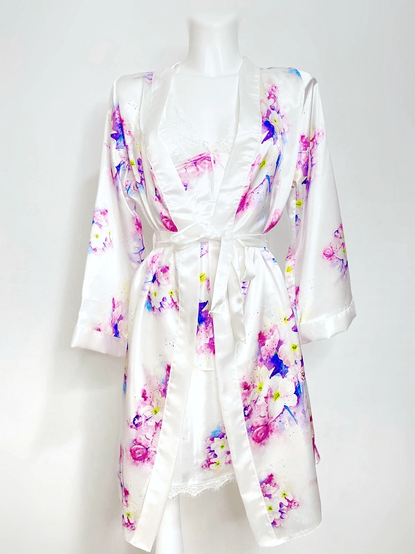 Butterfly Nightgown - Dressing Gown Set