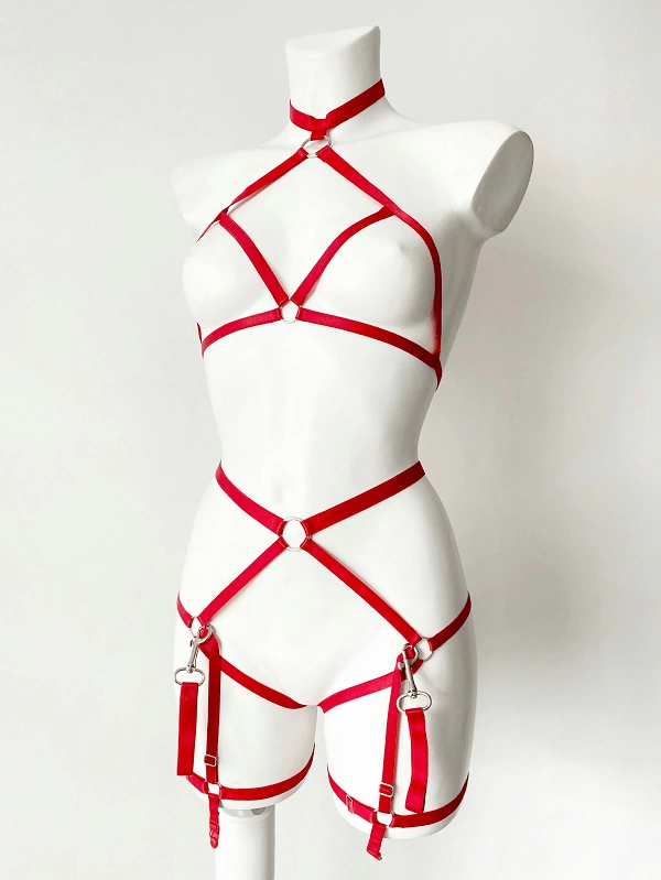 Cuffed Harness Set