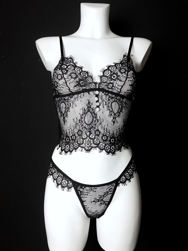 Lace Bustier Set