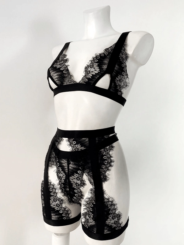 Lace Garter Set