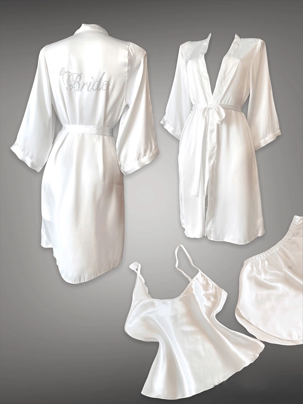 Bride-Bridesmaid Satin Set