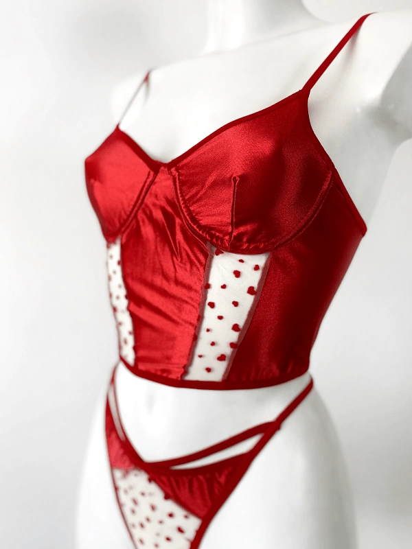 Heart Corset Set