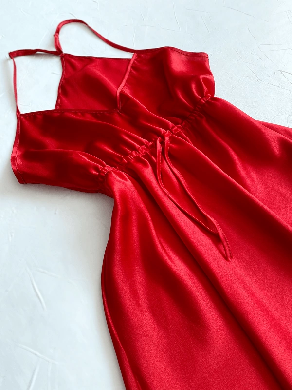 Red Pearl Nightgown
