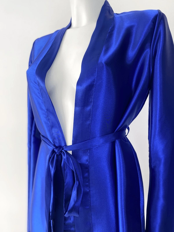 Satin Dressing Gown