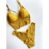 Half Push Up Rope Detailed Bralet Set