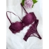 Purple Support Bra Set