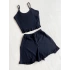 Suspender Shorts Set