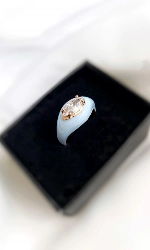 Retro Taşlı Yüzük