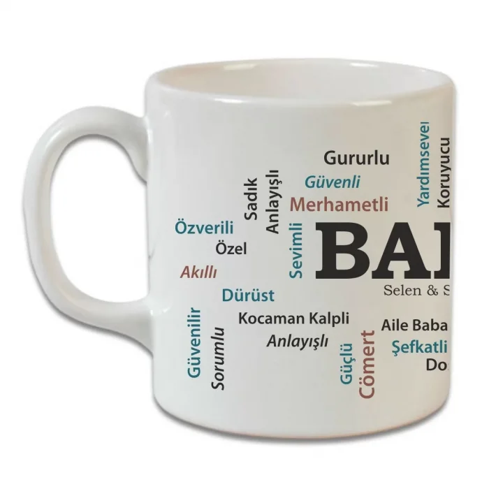 BABA Yazılı Bardak