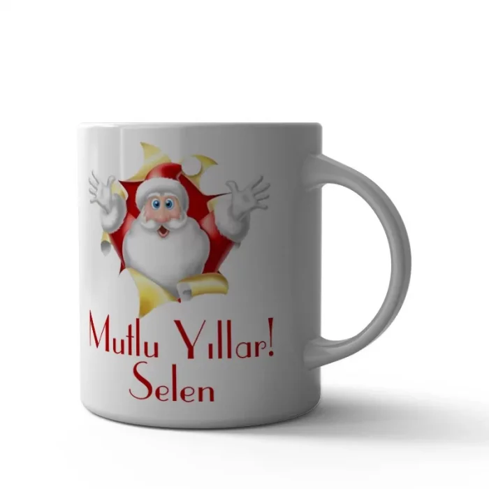 Kişiye Özel Yılbaşı Kupa Bardak