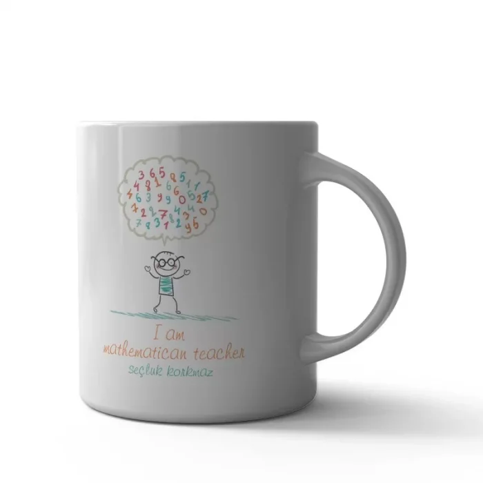 Matematik Öğretmenlerine Özel Kupa Bardak