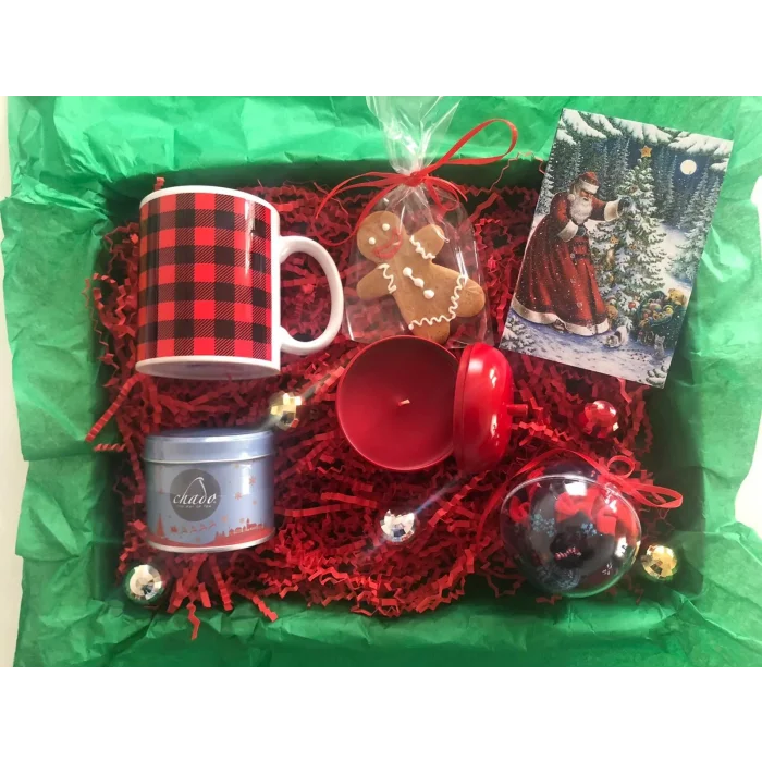 Santa Yılbaşı Hediye Kutusu