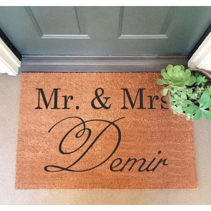 Mr &amp; Mrs Kapı Paspası