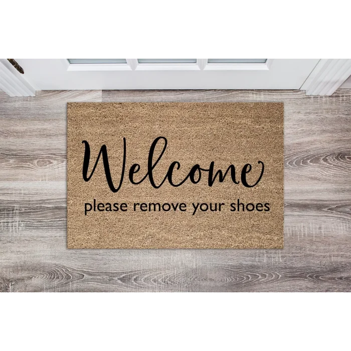 Remove Your Shoes Kapı Paspası