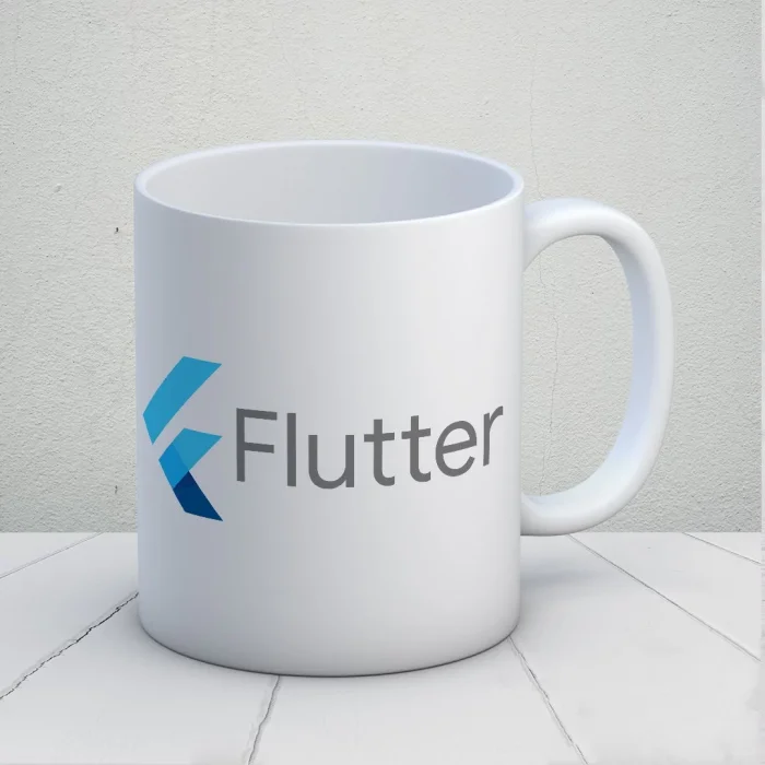 Flutter Tasarımlı Kupa Bardak