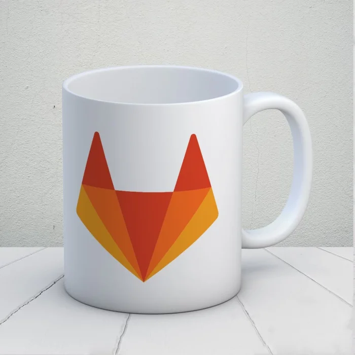 Gitlab Tasarımlı Kupa Bardak