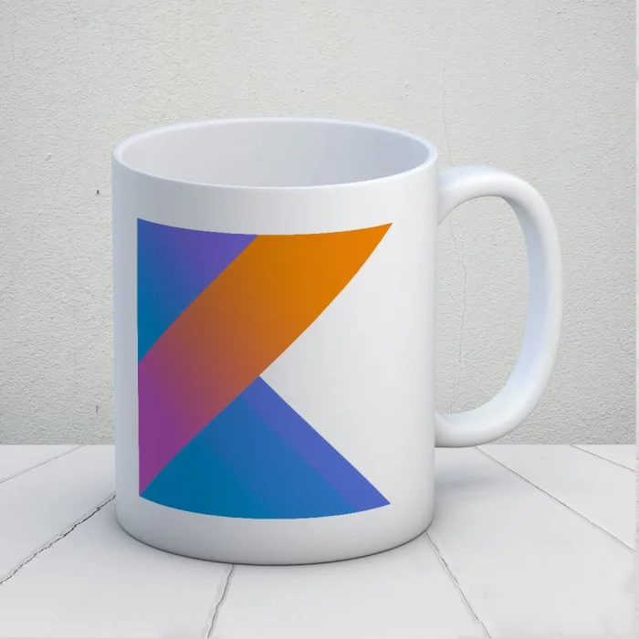 Kotlin Tasarımlı Kupa Bardak