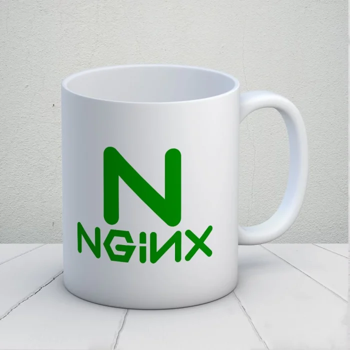 Nginx Tasarımlı Kupa Bardak
