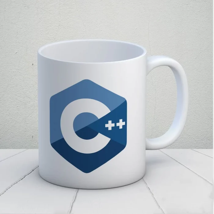 C++ Tasarımlı Kupa Bardak