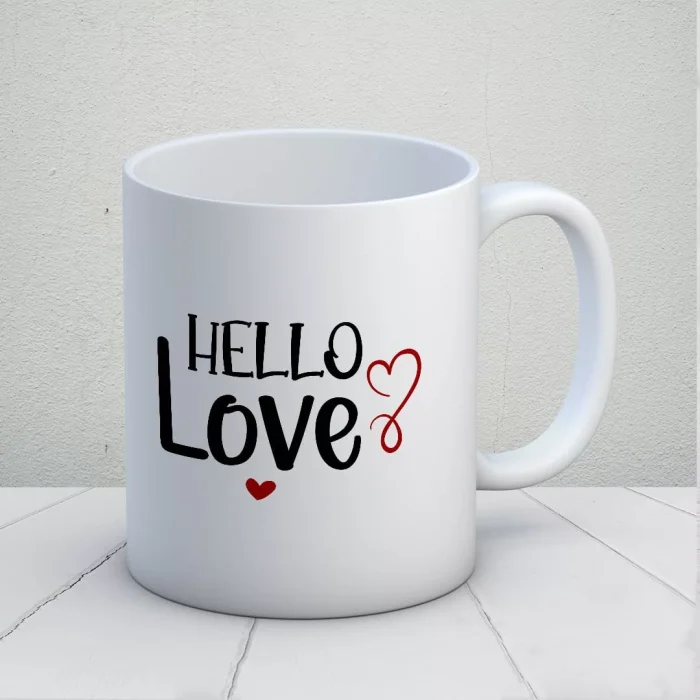 Hello Love Kupa Bardak