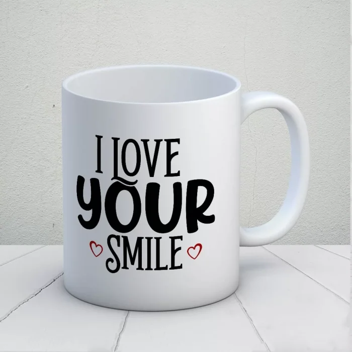 I Love Your Smile Kupa Bardak