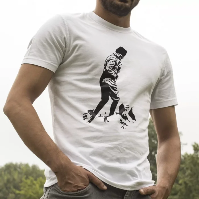 Atatürk Silüet Beyaz Tişört
