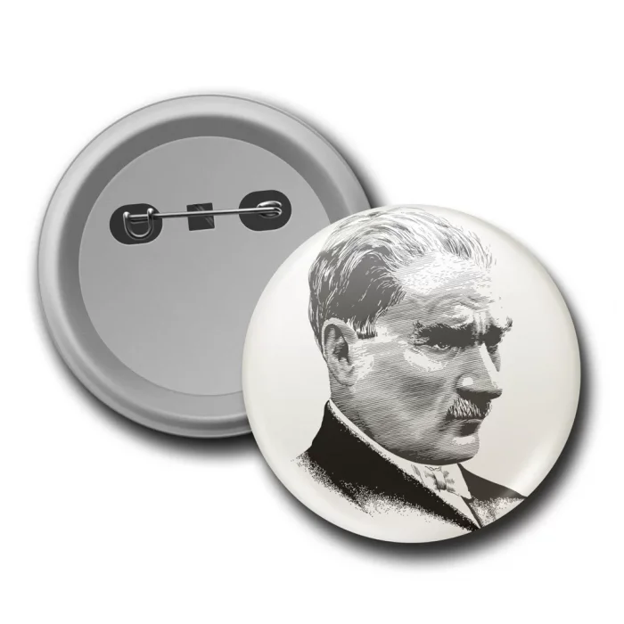 Atatürk Silüet Rozet