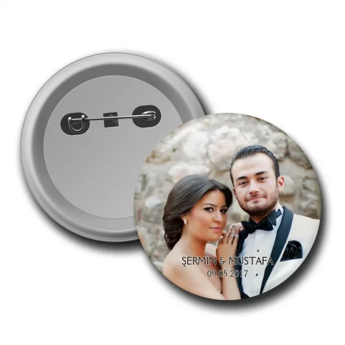 Nikah Tasarımlı Rozet