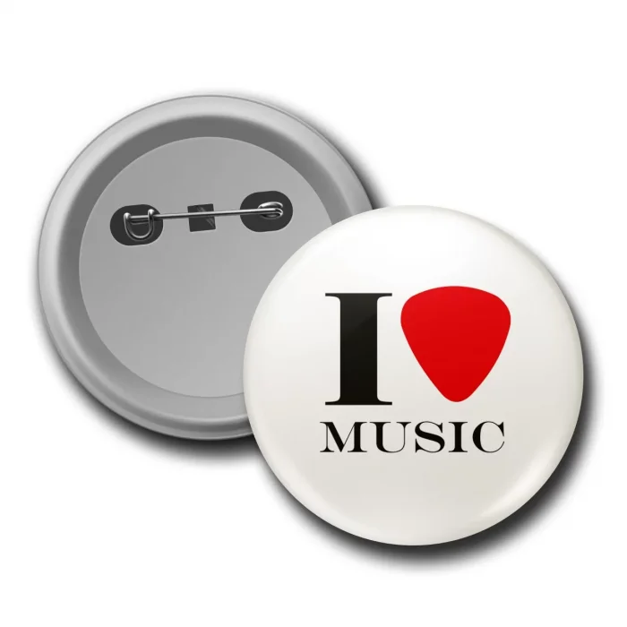 I Love Music Rozet