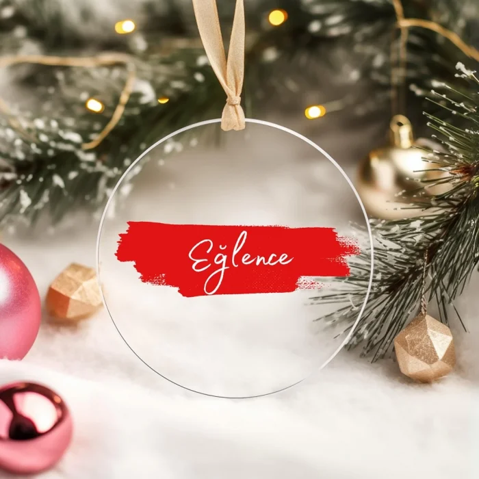 Yılbaşı Çam Ağacı Süsü - Yılbaşı Dilek Süsü - Eğlence