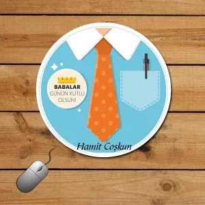 Babalar Günün Kutlu Olsun Mouse Pad