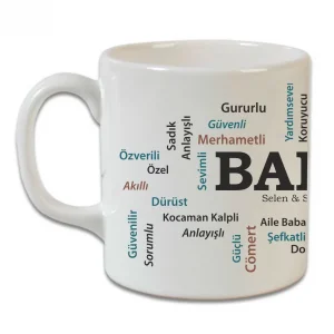 BABA Yazılı Bardak