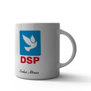 Dsp Logolu Kişiye Özel Kupa Bardak