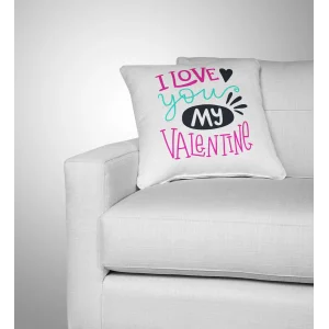 I Love You My Valentine Sevgili Yastığı