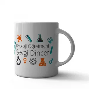 Biyoloji Öğretmeni Özel Kupa Bardak