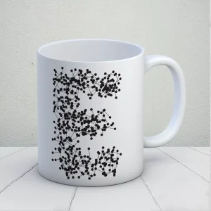 Harf Tasarımlı Kişiye Özel Kupa