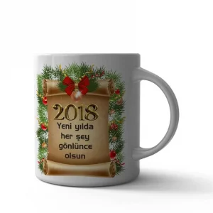 Mutlu Yıllar Kupa Bardak