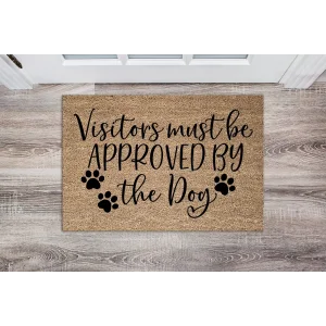 Approved By The Dog Kapı Paspası