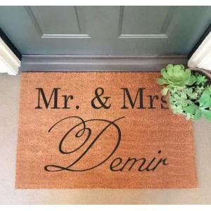 Mr &amp; Mrs Kapı Paspası