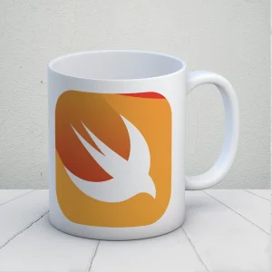 Swift Tasarımlı Kupa Bardak