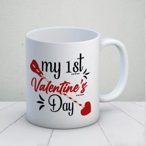 My 1st Valentines Day Kupa Bardak