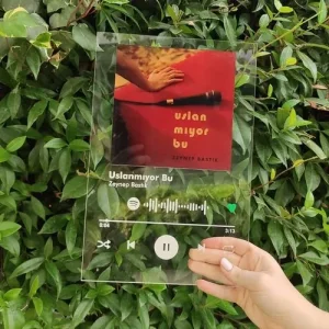 Kişiye Özel Spotify Barkodlu Plak