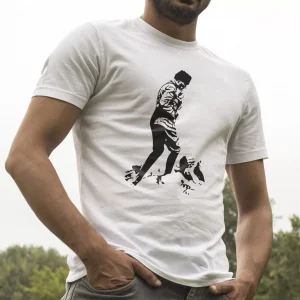 Atatürk Silüet Beyaz Tişört