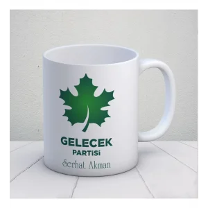 Gelecek Partisi Özel Tasarım Kupa