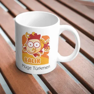 Balık Burcu Kupa Bardak