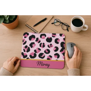 Kişiye Özel Mousepad - Kişiselleştirilebilir - İsim Yazılabilir - 17x21 cm