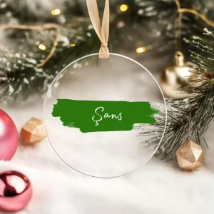 Yılbaşı Çam Ağacı Süsü - Yılbaşı Dilek Süsü - Şans