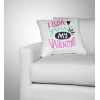 I Love You My Valentine Sevgili Yastığı