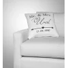 Mr. & Mrs. Tasarımlı Kişiye Özel Yastık