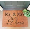 Mr &amp; Mrs Kapı Paspası